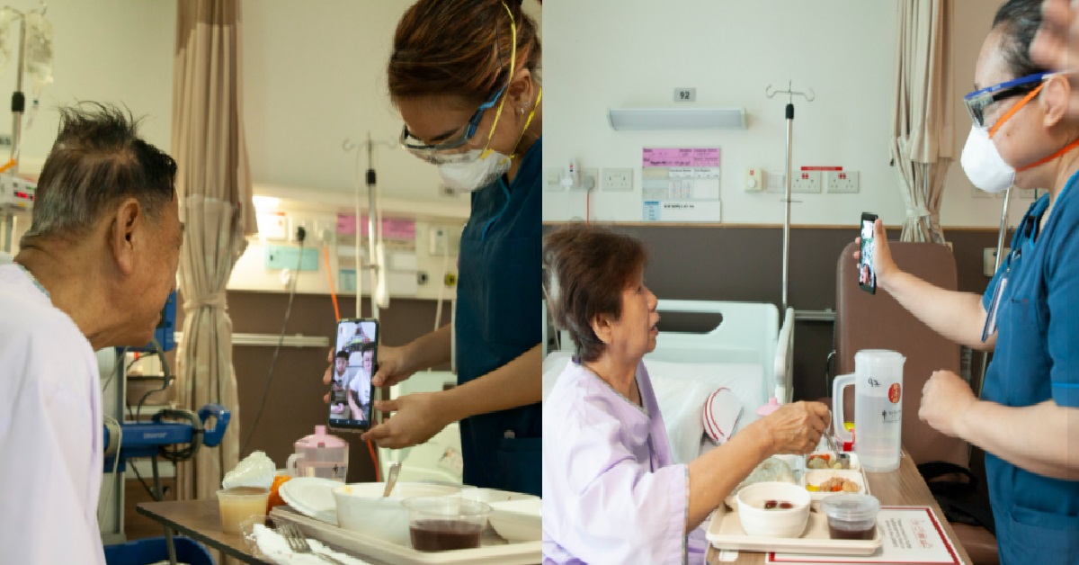 TTSH PATIENTS UNABLE TO BE HOME FOR CNY, GIVEN SPECIAL REUNION MEAL