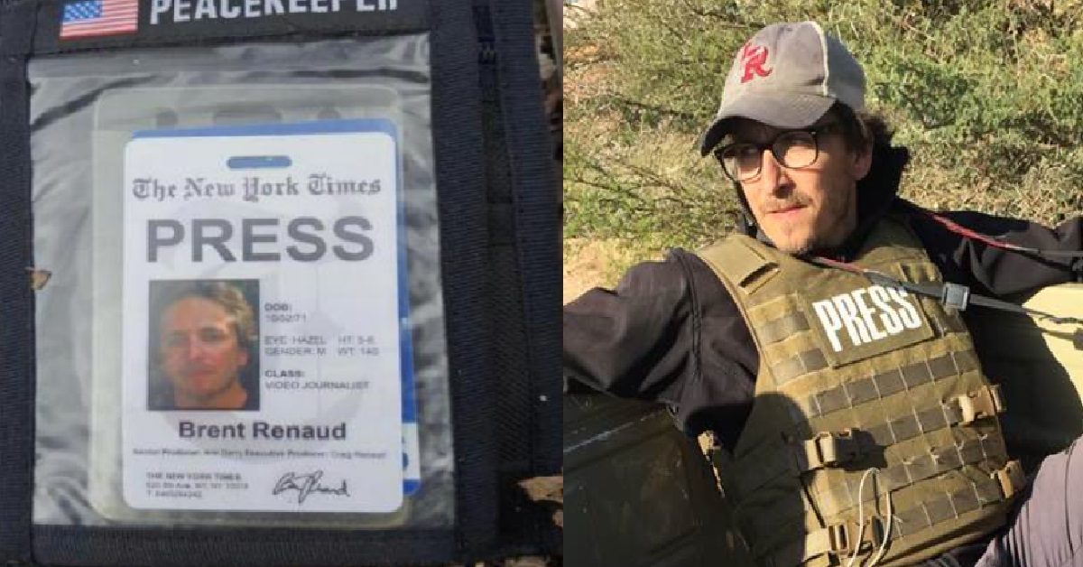 TWO U.S JOURNALISTS SHOT IN UKRAINE, ONE DIED INSTANTLY