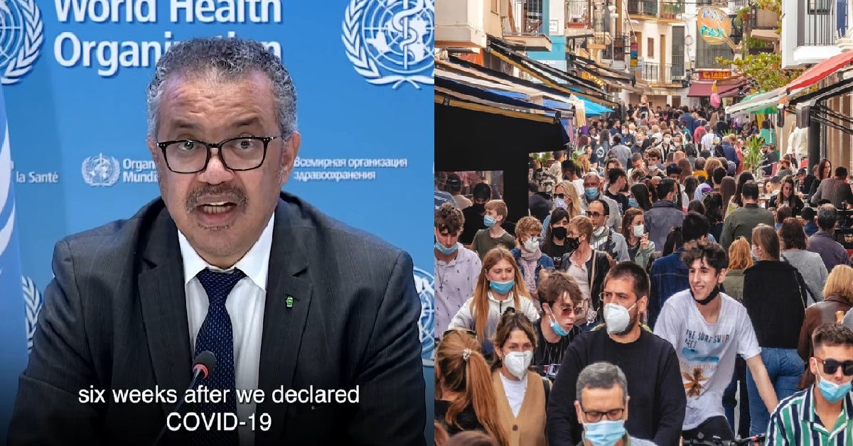 COVID NOT A GLOBAL HEALTH EMERGENCY ANYMORE, PANDEMIC OFFICIALLY OVER – W.H.O