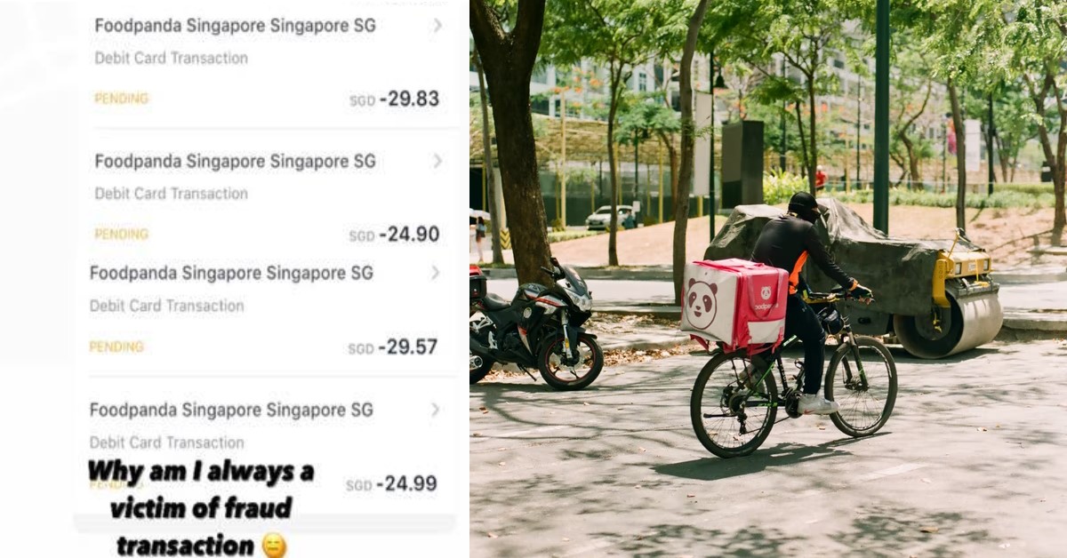NETIZEN FINDS FRAUDULENT FOODPANDA TRANSACTIONS IN BANK STATEMENT