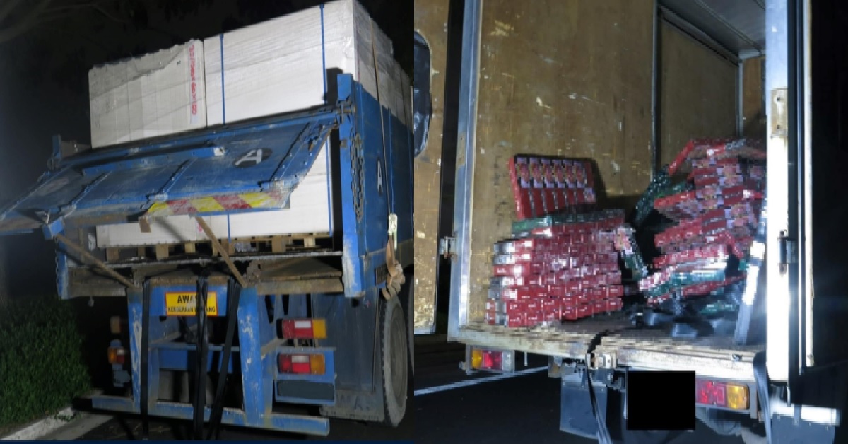 29 Y.O M’SIAN ARRESTED, 1020 CARTONS OF ILLEGAL CIGGS SEIZED