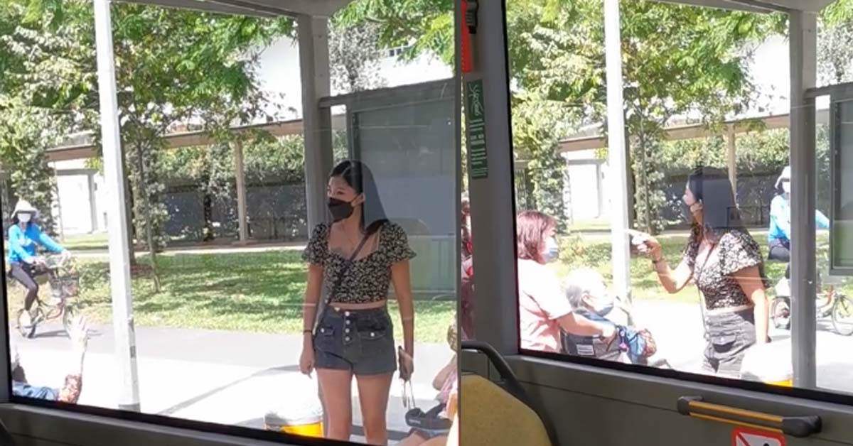FOREIGN LADY NOT HAPPY SCREAM AT BUS DRIVER “I DON’T OWN U”
