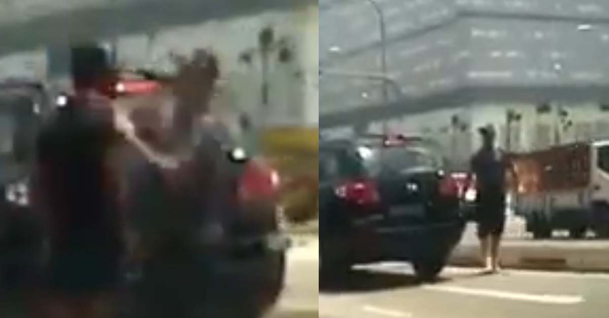 ANG MOH ROAD RAGE FOUND GUILTY AFTER PUNCHING ANOTHER AT JURONG