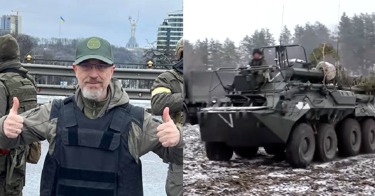 UKRAINE DEFENCE MINISTER – WE WILL ACCEPT RUSSIA’S SURRENDER
