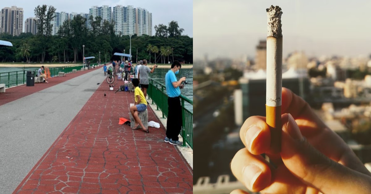 SMOKING BANNED IN MORE PLACES IN SPORE COME 1 JUL 2022