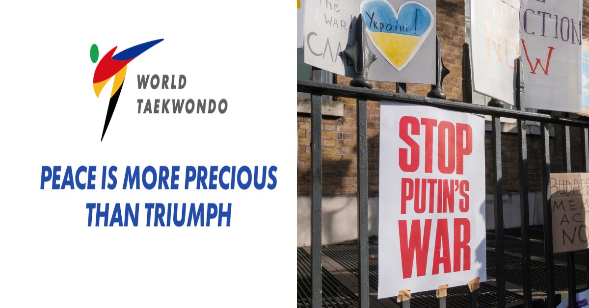 WORLD TAEKWONDO TAKES BLACK BELT AWAY FROM PUTIN