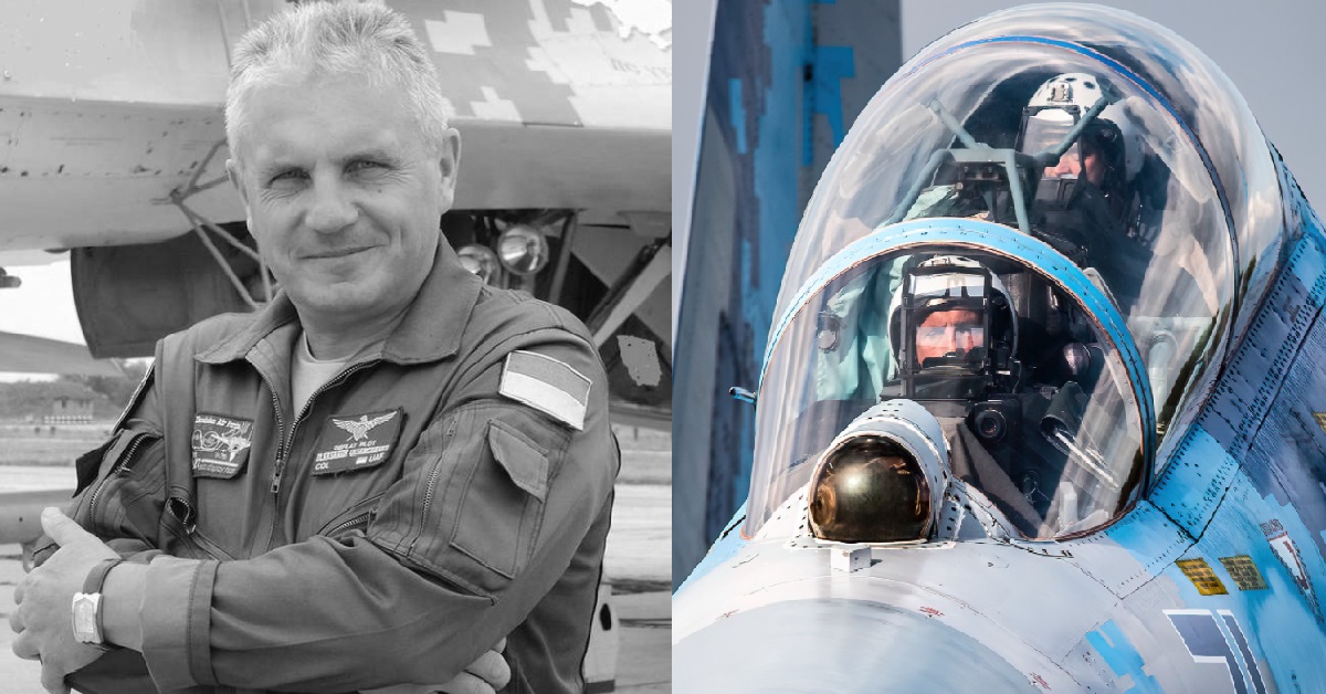 UKRAINIAN PILOT COMES OUT OF RETIREMENT TO FIGHT, SHOT DOWN BY RUSSIANS