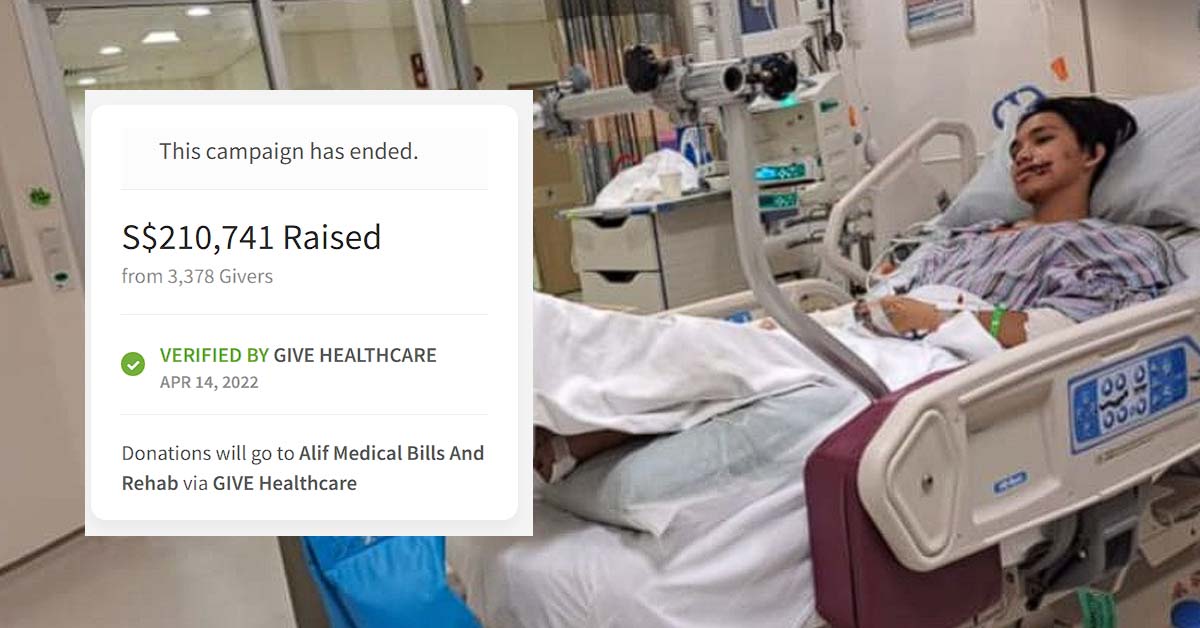 OVER S$210,000 RAISED FOR 20 Y.O RIDER INVOLVED IN GAMBAS ACCIDENT