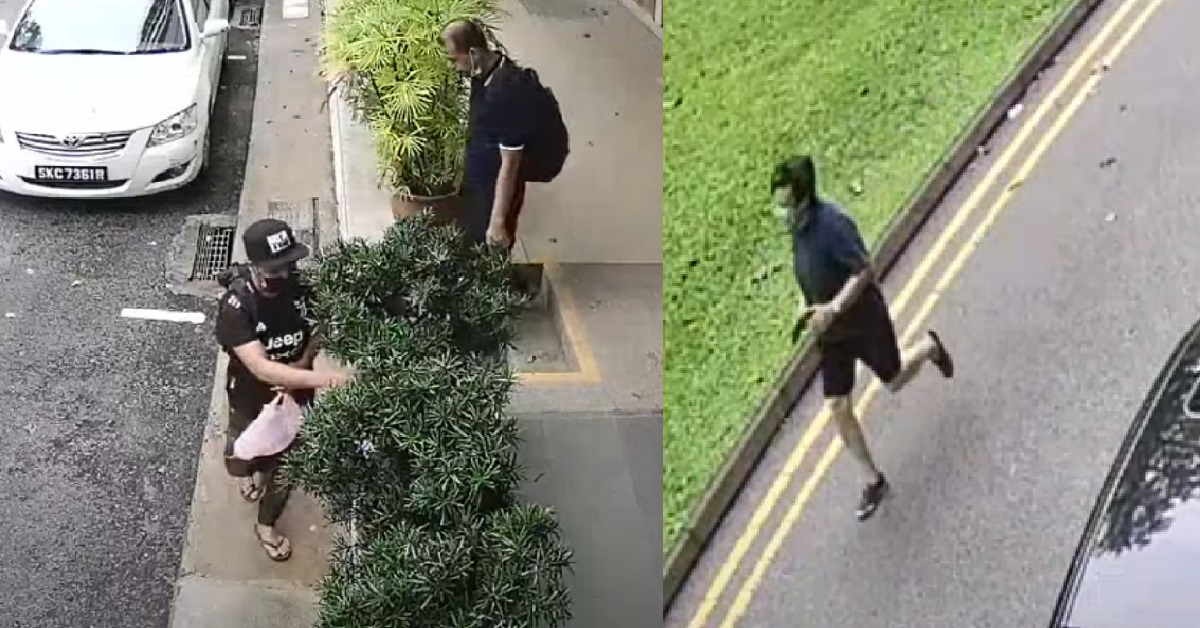 WOMAN CHASES AFTER LITTERBUGS LITTERING OUTSIDE HER HOME