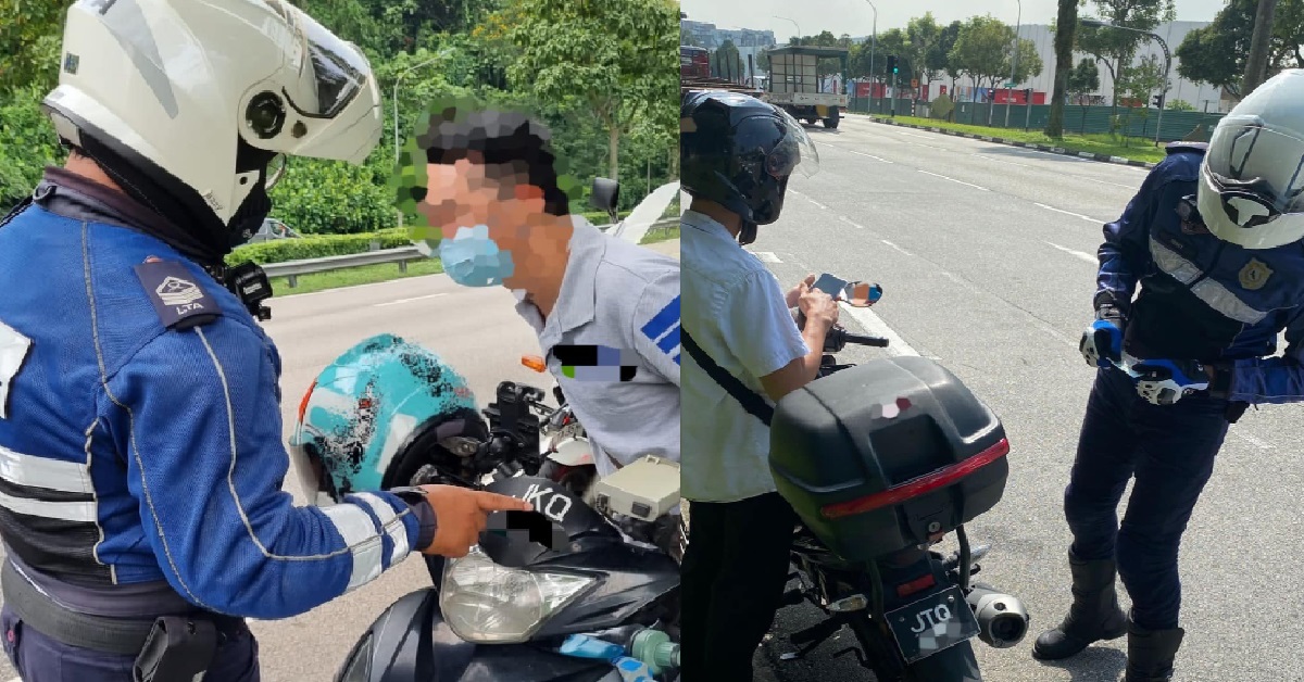 JOINT OPERATION BY POLICE, LTA & NEA AGAINST ERRANT FOREIGN VEHICLES