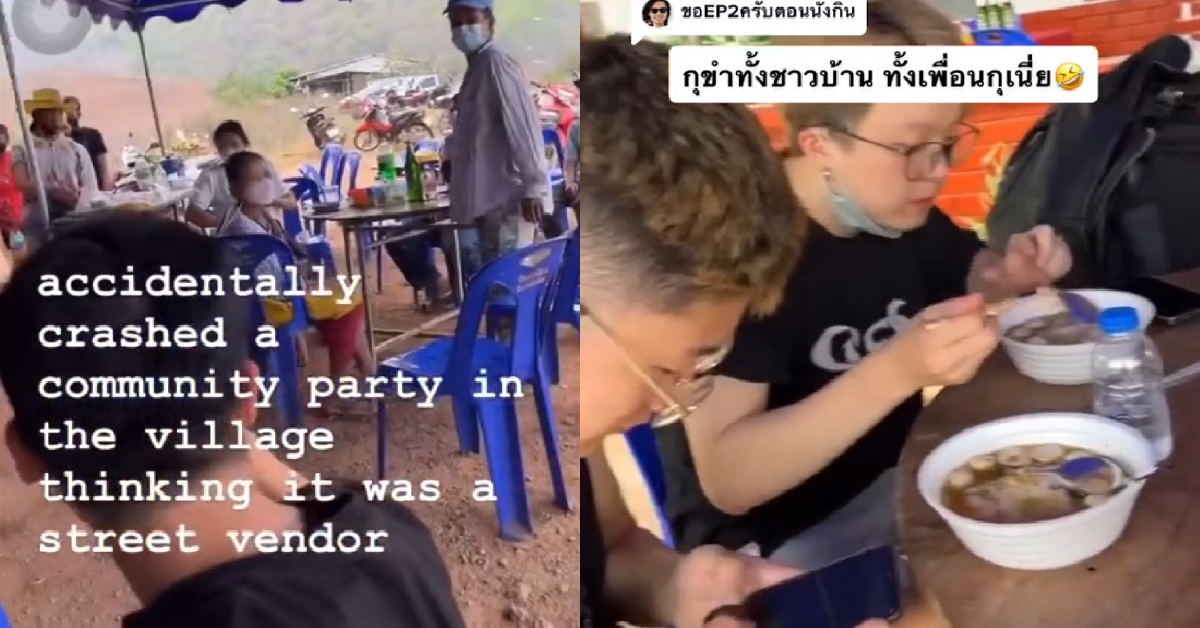 S’POREANS IN THAILAND THOUGHT THEY WERE AT AN EATERY, BUT ACTUALLY IS WEDDING