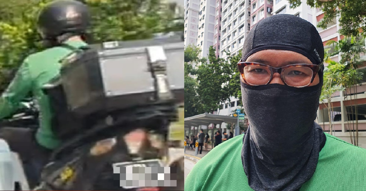 GRABFOOD RIDER ALLEGEDLY PUNCHED TAXI DRIVER FOR HONKING AT HIM, ARRESTED