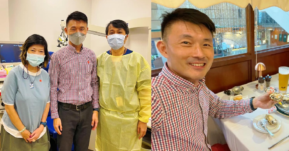 MP BAEY YAM KENG BEATS NOSE CANCER INTO REMISSION, TUMOUR GONE