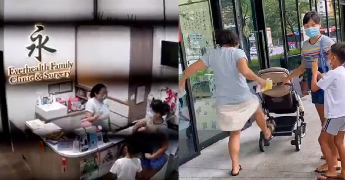 POLICE INVESTIGATING VIRAL VIDEO OF FIGHT BETWEEN MOTHER & CLINIC WORKER