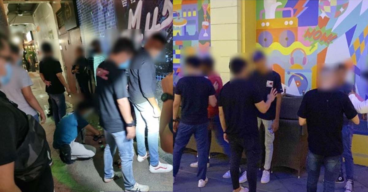 5 ARRESTED FOR SUSPECTED SECRET SOCIETY MEMBERS IN NIGHTLIFE OPERATION