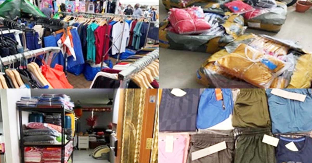 WOMAN ARRESTED FOR SELLING COUNTERFEIT GOODS, 2400 PIECES SEIZED