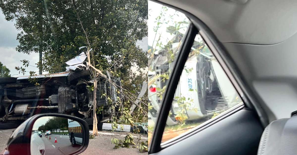 3 SCDF OFFICERS TAKEN TO HOSPITAL AFTER ACCIDENT AT BARTLEY ROAD EAST