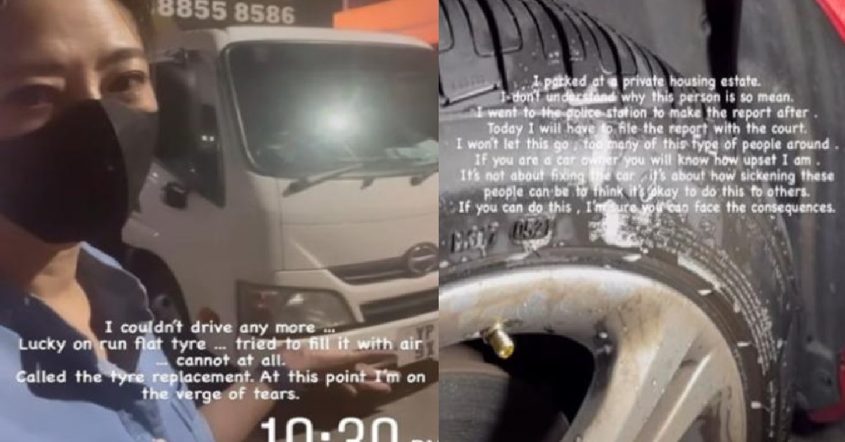 CYNTHIA KOH’S MERC GETS VANDALISED: “I WON’T LET THIS GO”
