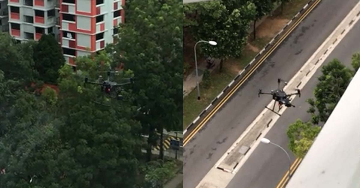 MAN SEES DRONE OUTSIDE HDB WINDOW, NETIZEN SAYS ITS BREACH OF PRIVACY