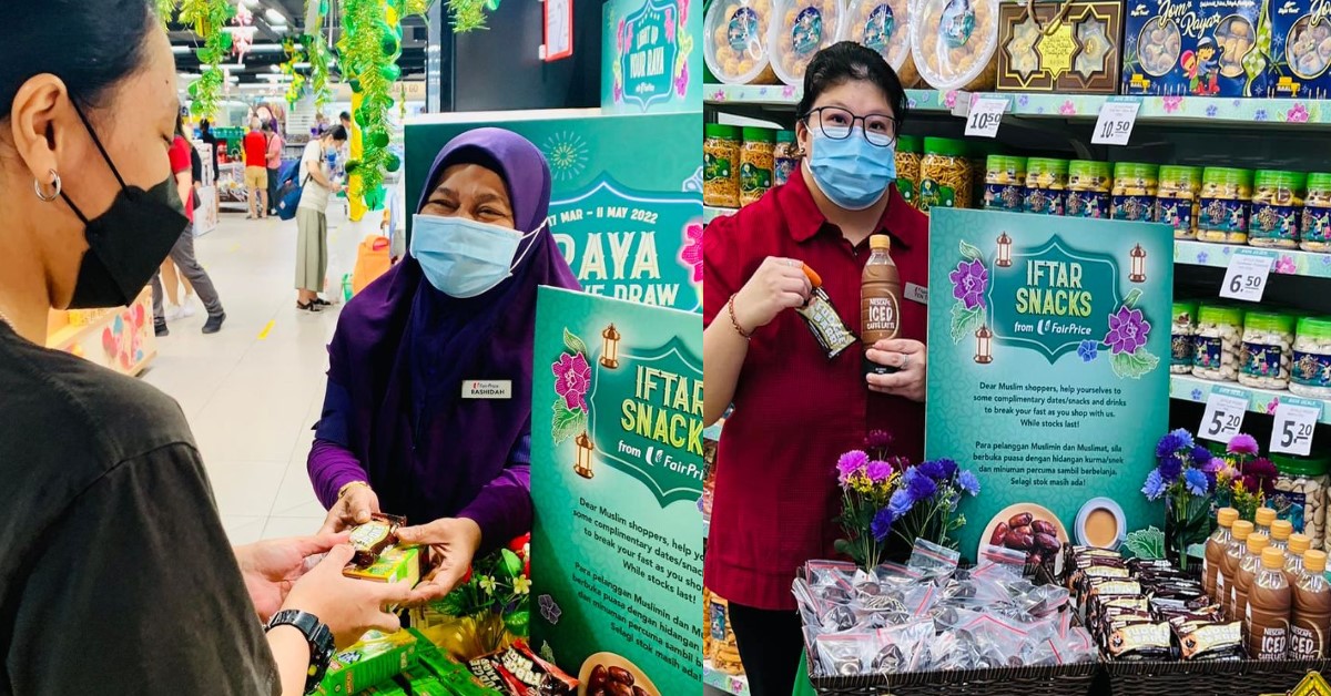 FAIRPRICE OFFERS FREE DATES & DRINKS FOR BREAKING FAST