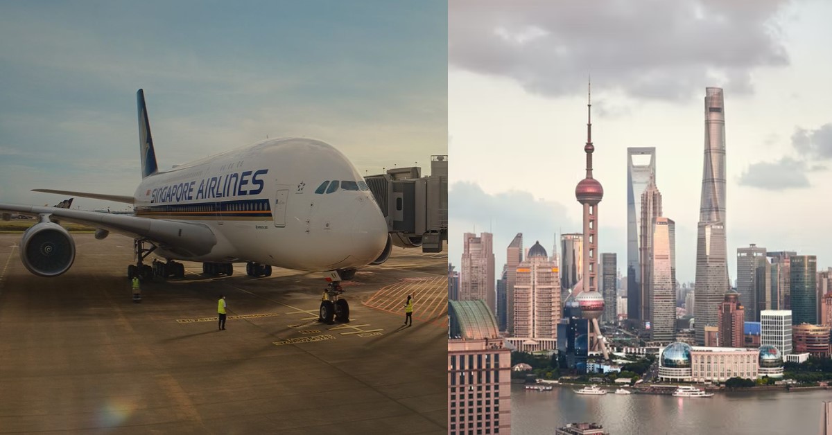 SIA FLIGHTS TO & FROM SHANGHAI CANCELLED ON 11 APR 2022