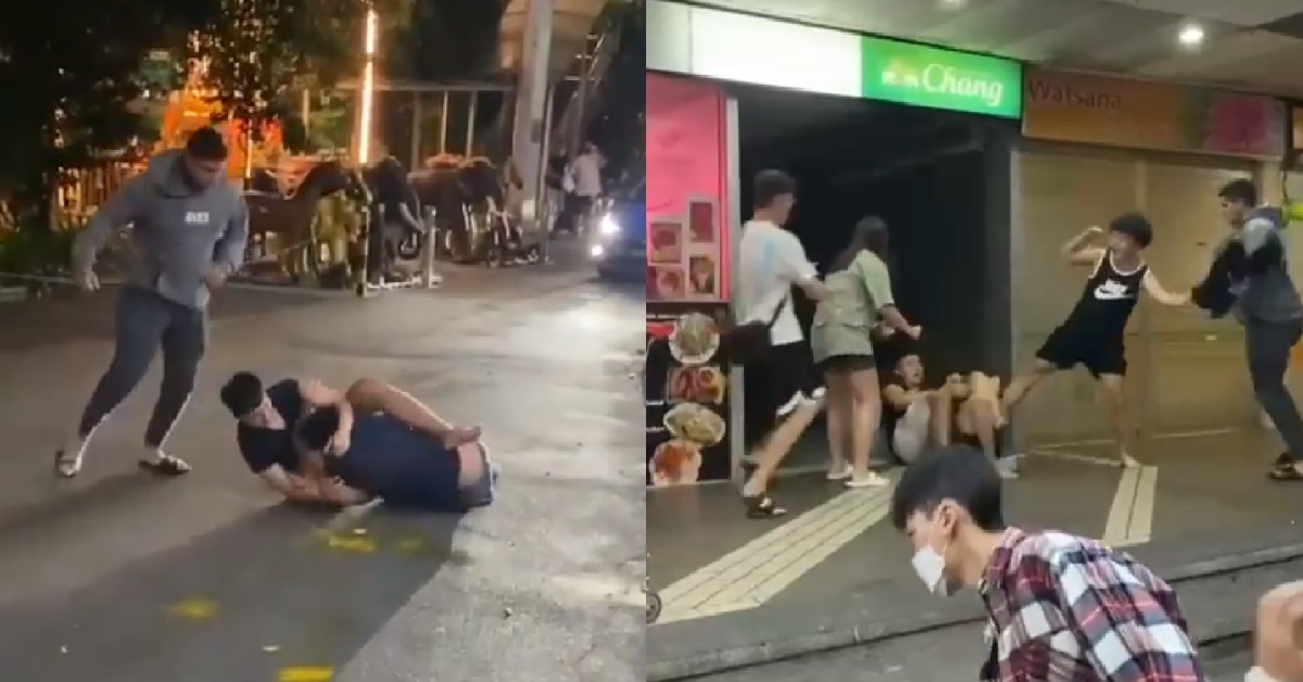 GOLDEN MILE FIGHT STARTED BECAUSE GIRL GOT BUMPED INTO INSIDE TOILET