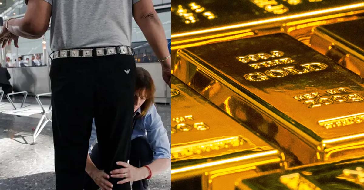 MAN HIDES ALMOST 1KG OF GOLD IN HIS BUM AT INDIA, JAIPUR AIRPORT
