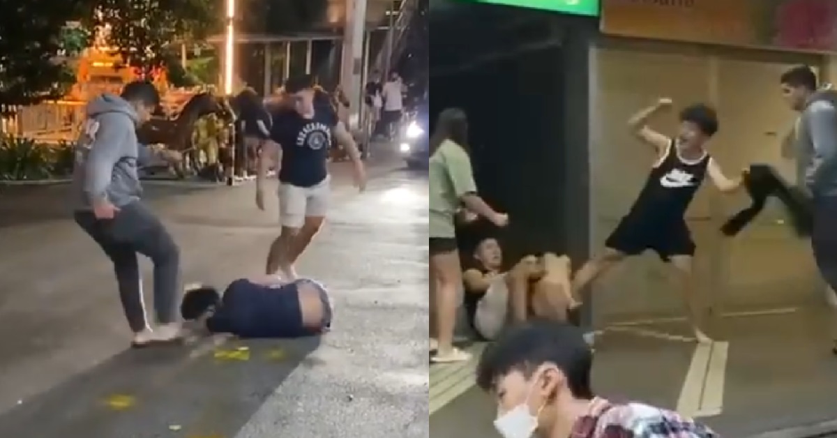 4 MEN ARRESTED AFTER HUGE FIGHT BROKE OUT AT GOLDEN MILE