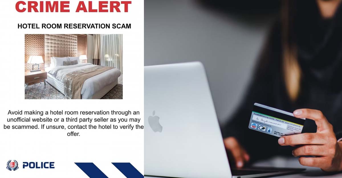 31 Y.O ARRESTED FOR HOTEL ROOM BOOKING SCAM