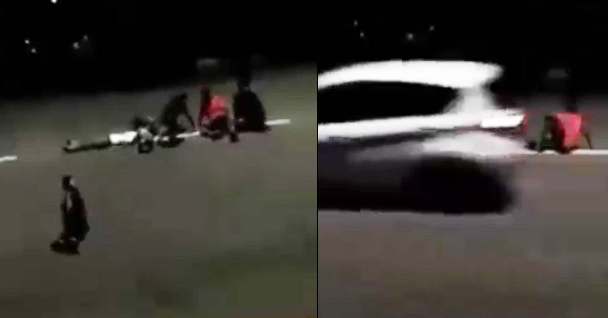 MALAYSIAN KIDS ROLLING ON ROAD AND RISK THEIR LIVES FOR FUN