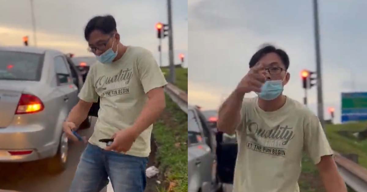ARGUMENT IN JOHOR BETWEEN TWO DRIVERS GO VIRAL “COLORFUL” LANGUAGES