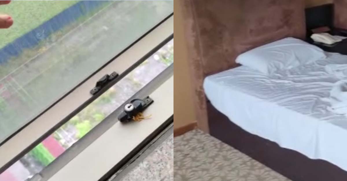 SINGAPOREAN MAN ALMOST DIES AFTER JB HOTEL WINDOW DISLODGES