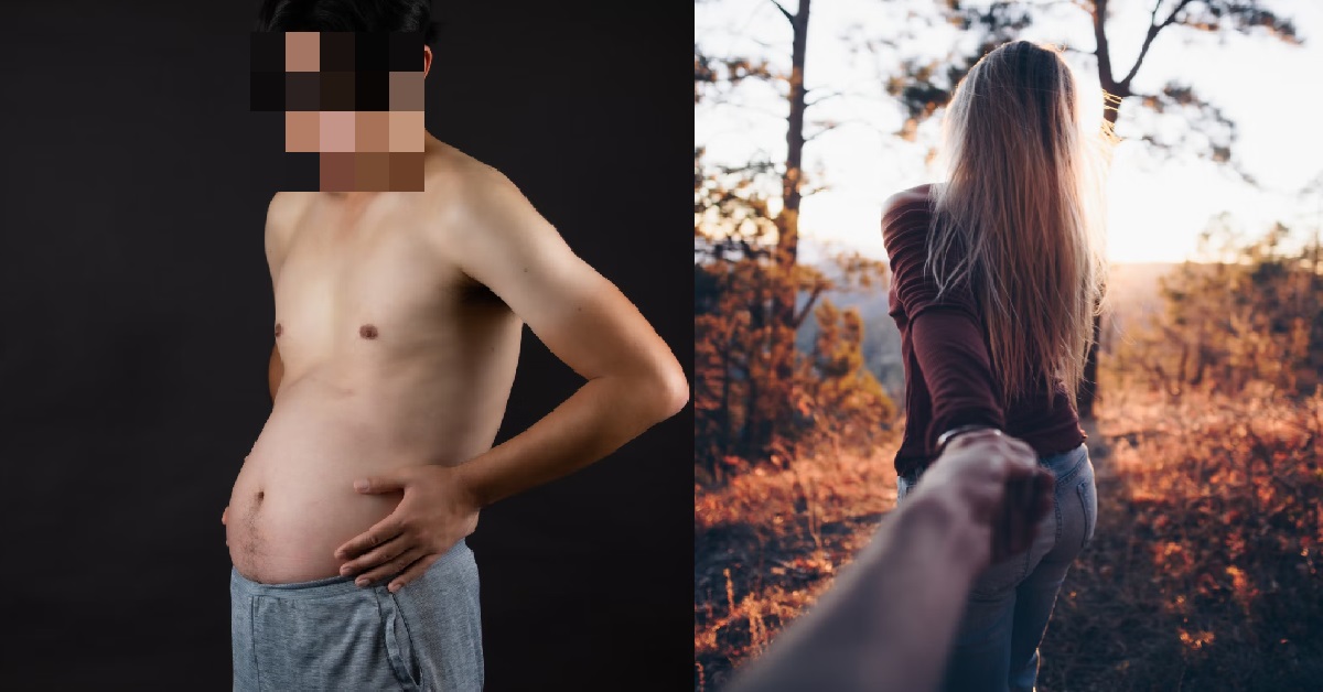 GUY WITH POT BELLY MANAGES TO GET A CHIOBU GF, TELLS OTHERS TO NOT GIVE UP