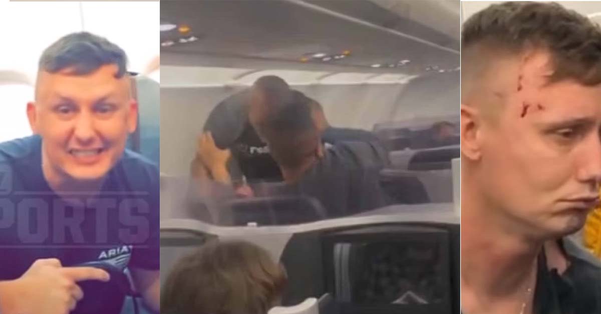 MAN ANNOYS MIKE TYSON AND GETS PUNCHED IN THE FACE ON A PLANE