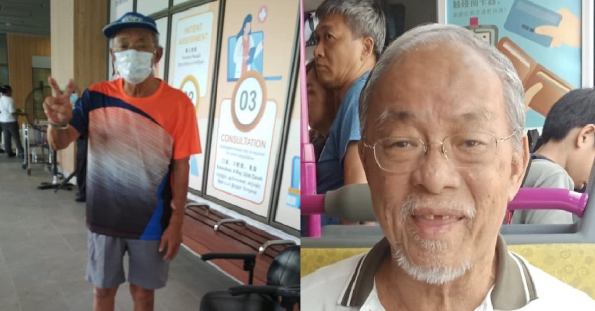 WOMAN’S 76 Y.O ELDERLY FATHER MISSING, LAST SEEN @ TELOK KURAU