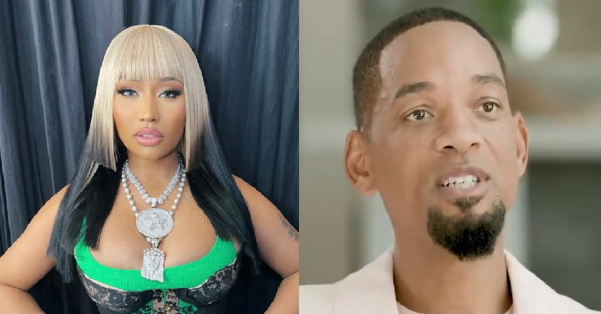 NICKI MINAJ DEFENDS WILL SMITH – HE’S GOT A FRONT ROW SEAT TO WIFE’S PAIN