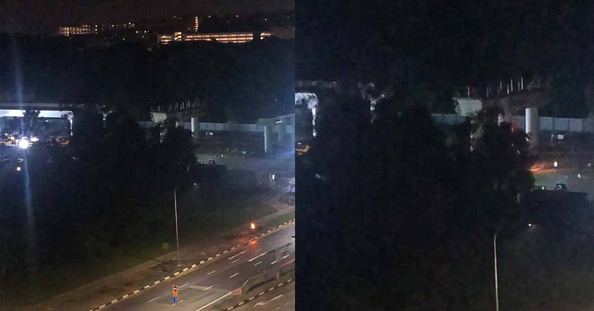 WOMAN COMPLAINS ABOUT NOISE FROM SMRT’S PASIR RIS CONSTRUCTION SITE AT NIGHT