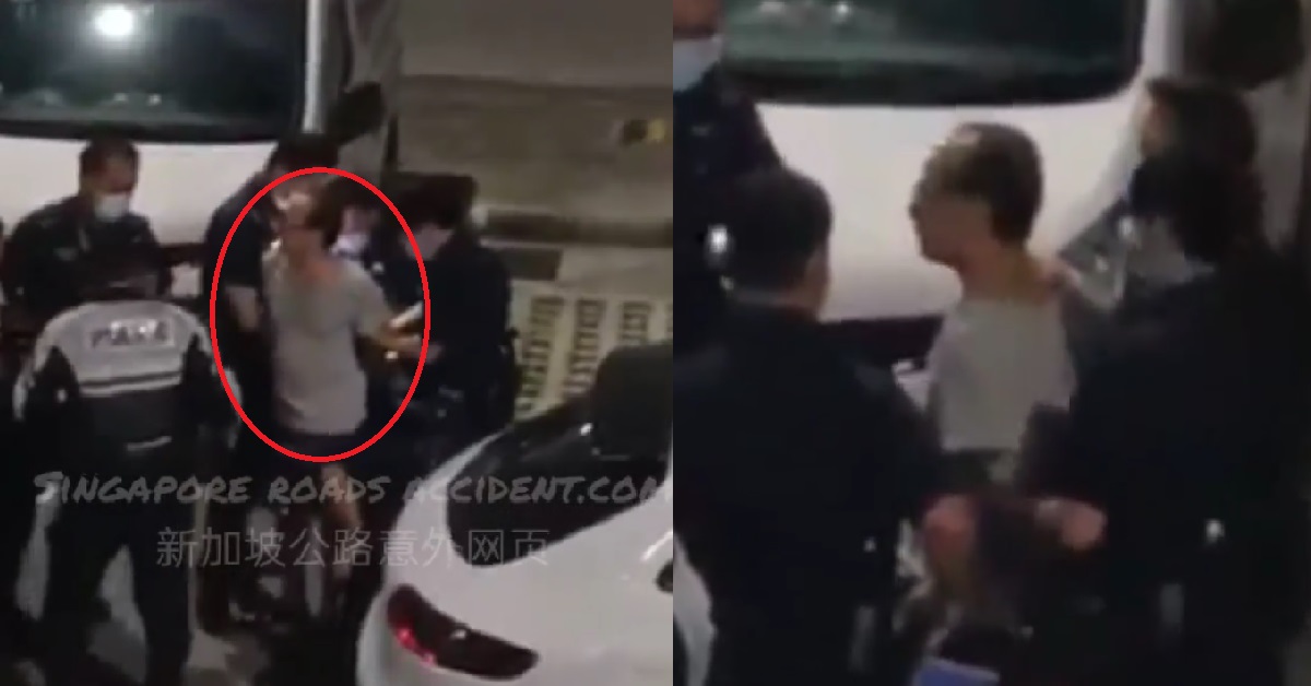 PORSCHE DRIVER CAUGHT DRINK-DRIVING, HURLS VULGARITIES @ POLICE