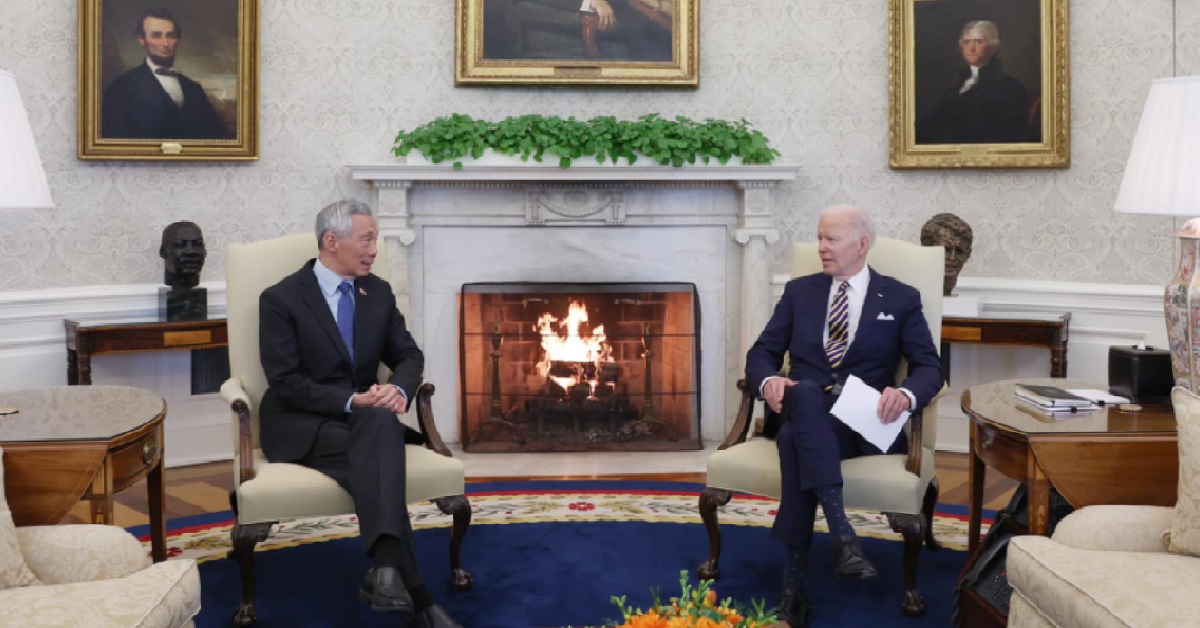 PM LEE MET U.S PRESIDENT JOE BIDEN, “S’PORE & US HAVE BEEN STRONG PARTNERS”