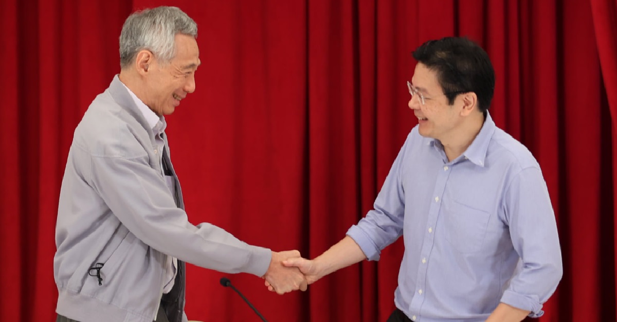 PM LEE – THE PLAN IS FOR LAWRENCE WONG TO SUCCEED ME AS PRIME MINISTER