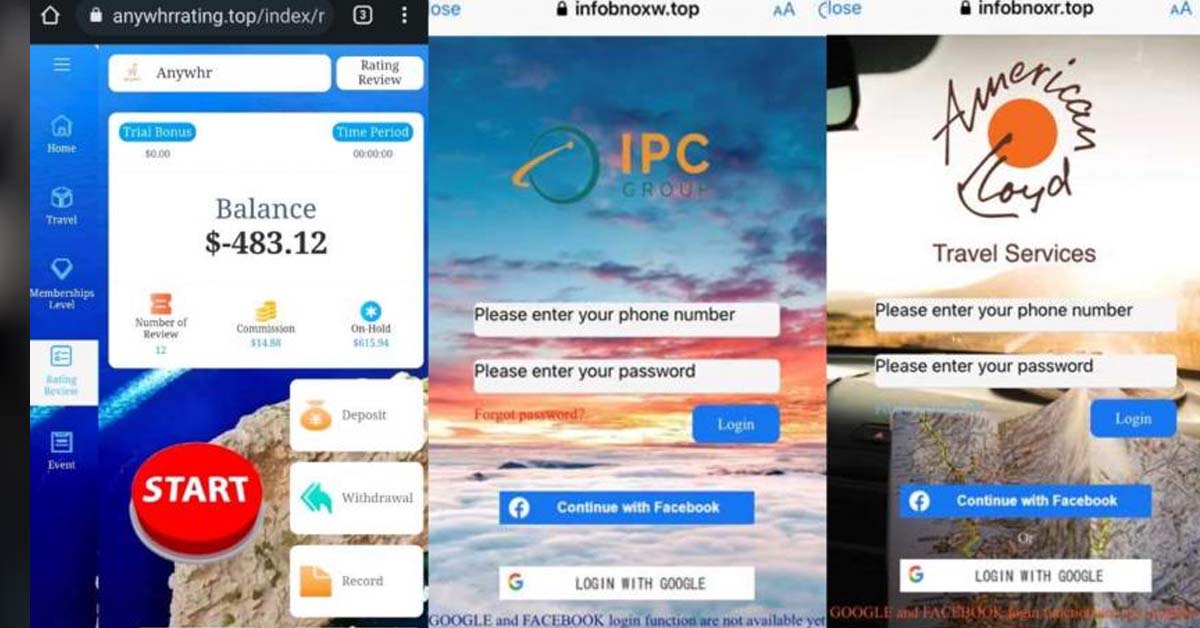 OVER 169 PEOPLE LOSE $2.7 MILLION TO TRAVEL REVIEW JOB SCAM