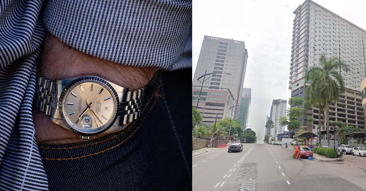SG MAN INSIST ON WEARING ROLEX & GOLD TO JB, M’SIAN FRIEND TELLS HIM GOOD LUCK