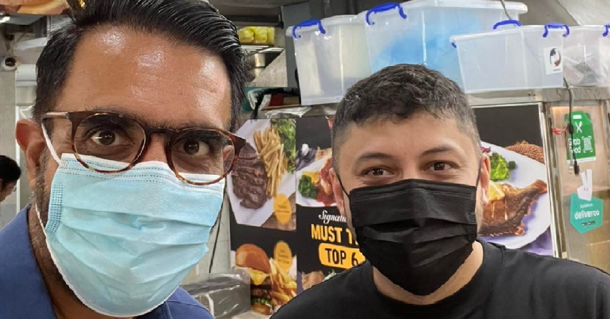 WP TEAMS UP WITH HAWKER TO GIVE OUT FREE PORRIDGE TO THE NEEDY