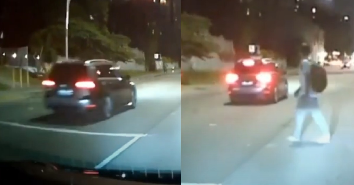 VOLSWAGEN BEATS RED LIGHT BECAUSE DRIVER IN A HURRY TO MEET HADES