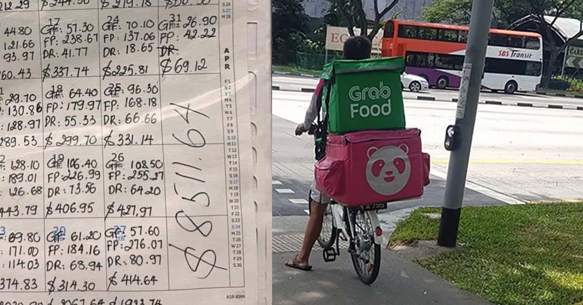 MAN DELIVERS FOOD EVERY DAY AND EARNS $8511.64