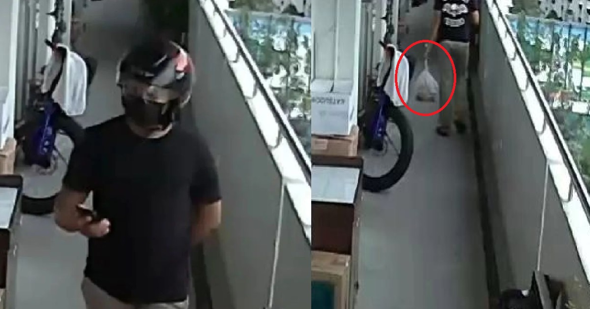 FOOD DELIVERY RIDER ALLEGEDLY STOLE CUSTOMER’S FOOD FOR HIMSELF