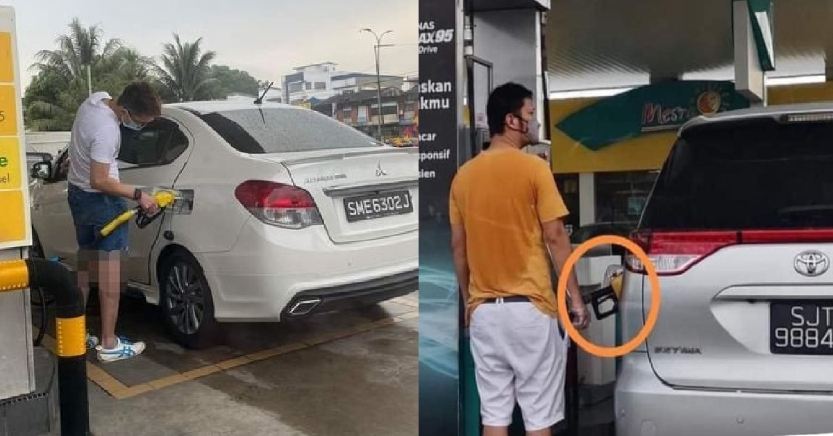 M’SIA – WE RECEIVED 7 COMPLAINTS ON “FOREIGN CARS” PUMPING RON95 PETROL