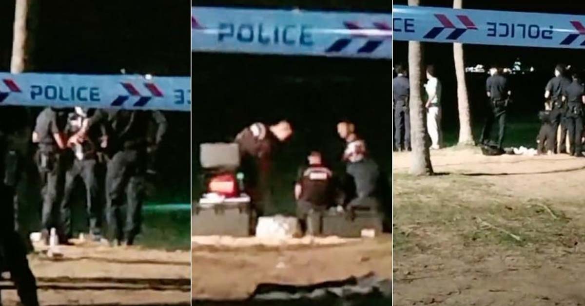 SCDF RECEIVES CALL FOR “DROWNED MAN” AT EAST COAST PARK