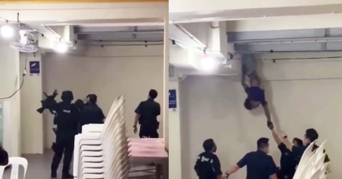 PASIR RIS “SPIDER-MAN” CHARGED WITH CAUSING PUBLIC NUISANCE