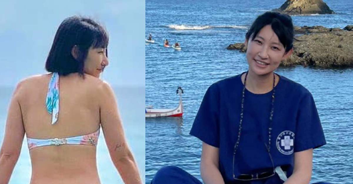 TAIWANESE DOCTOR POSE IN BIKINI, HOPING TO REACH MORE PEOPLE WITH SAFETY TIPS